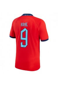 Fotbalové Dres Anglie Harry Kane #9 Venkovní Oblečení MS 2022 Krátký Rukáv